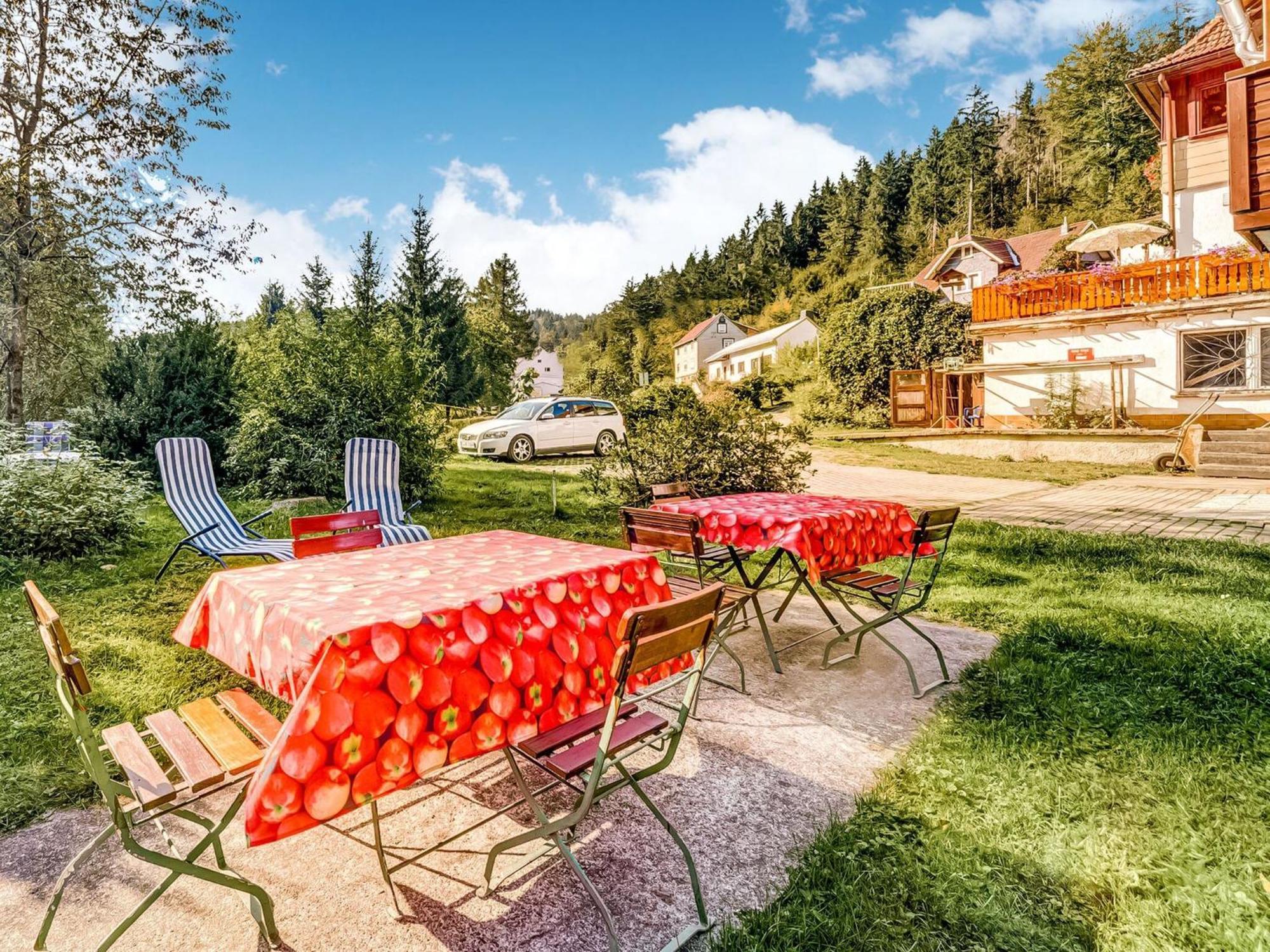Apartment Thuringian Forest With Balcony Giessubel ภายนอก รูปภาพ
