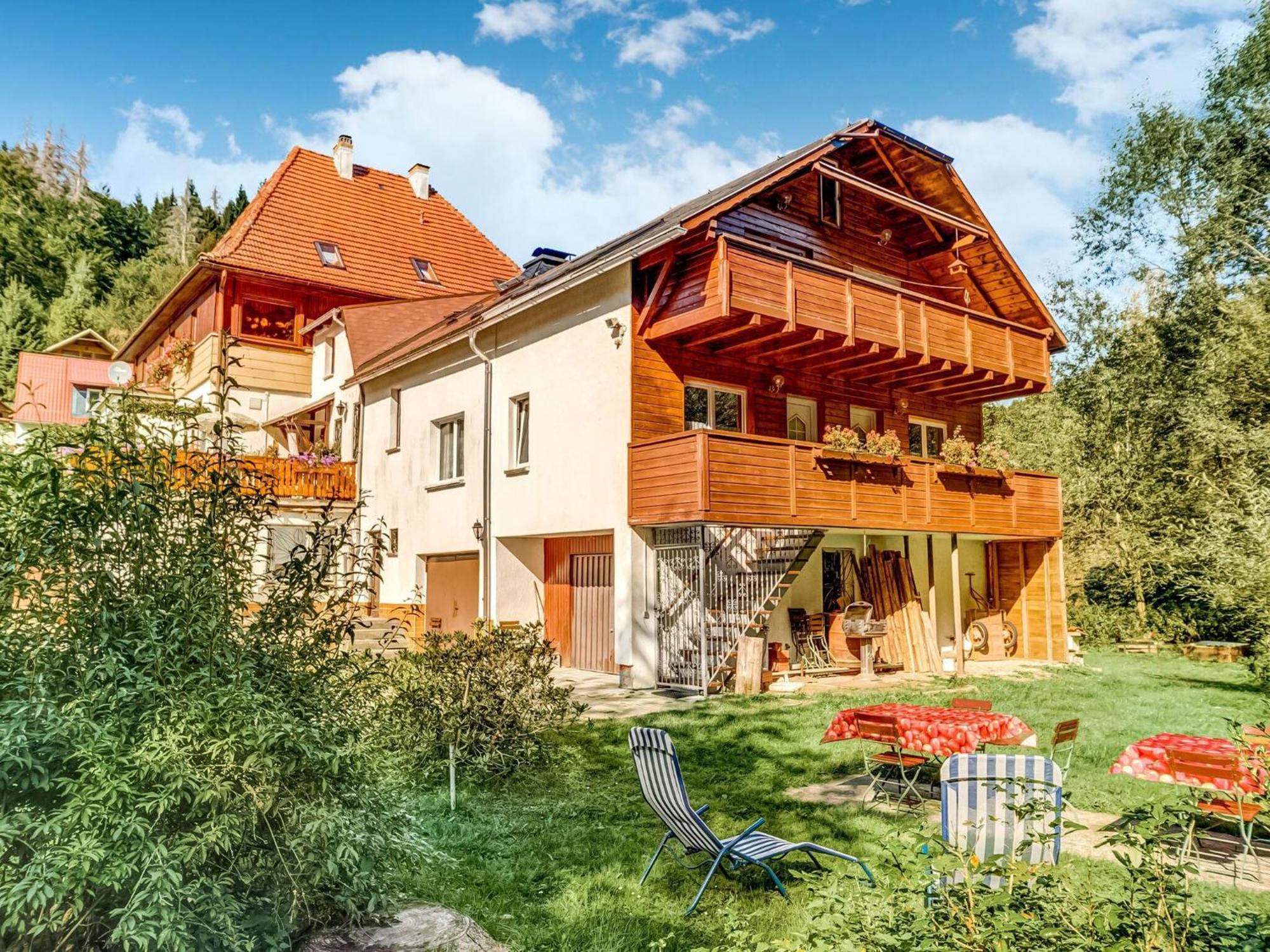 Apartment Thuringian Forest With Balcony Giessubel ภายนอก รูปภาพ